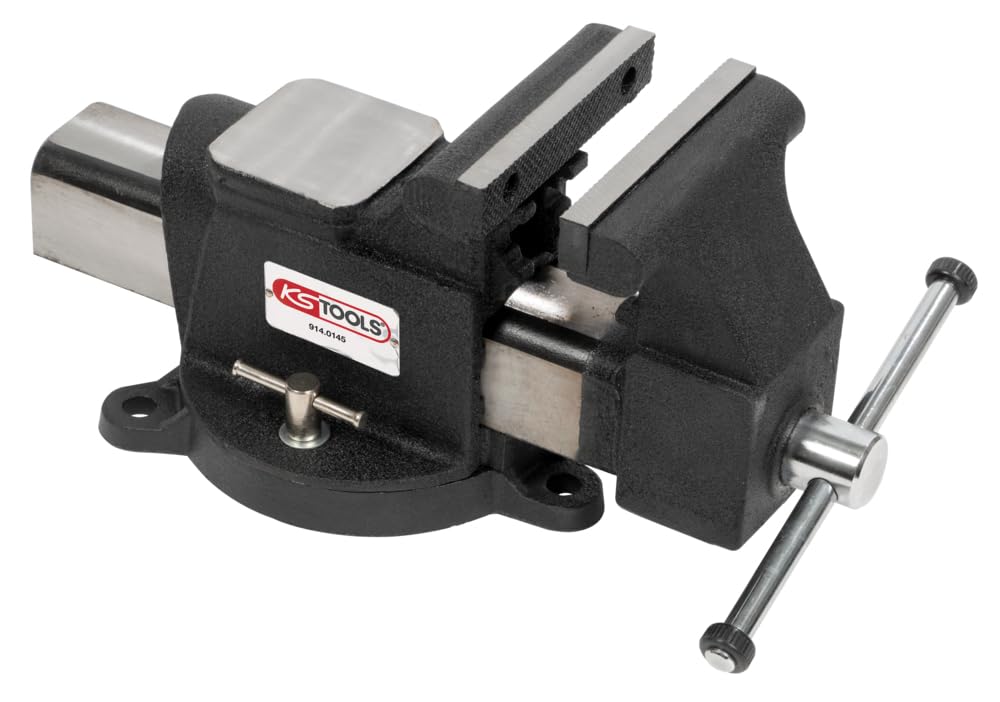 KS Tools 914.0144 étau mors parallèles 100 mm tournant