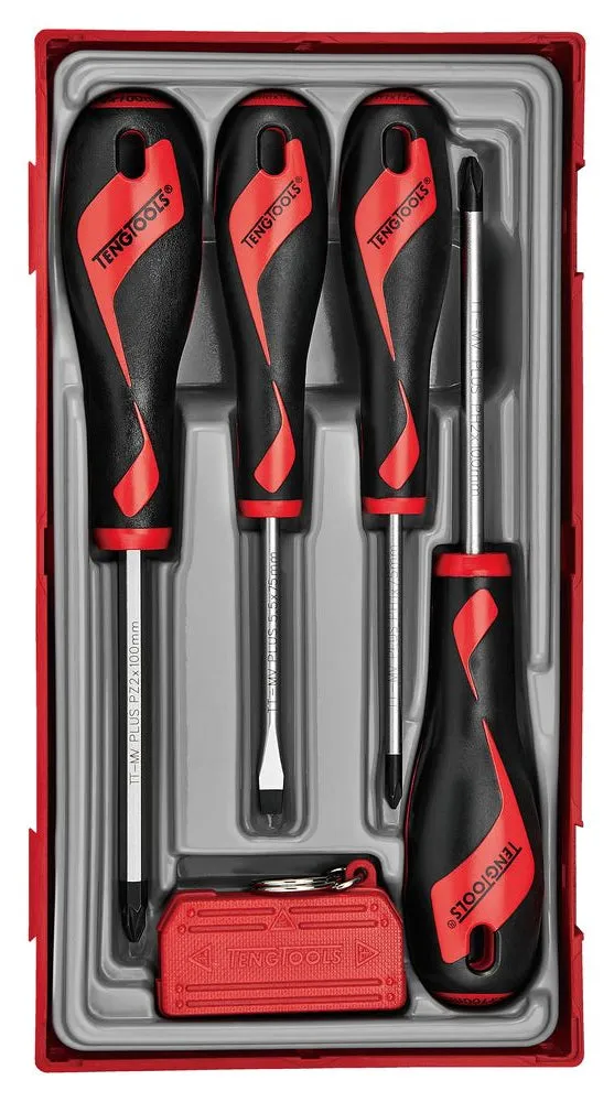 Teng Tools TT905N jeu tournevis 5 pièces magnétique