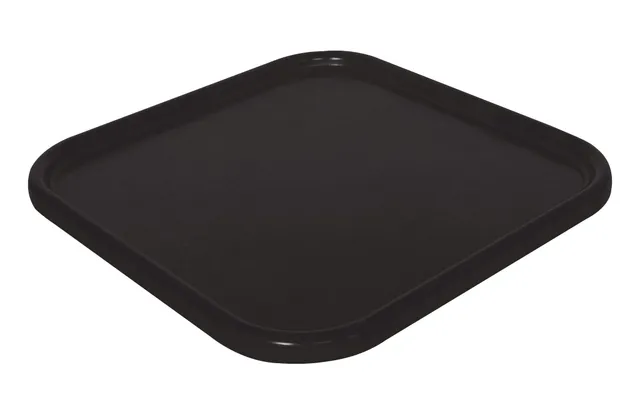 Mondelin Bac ciment carré noir 1 x 1 m