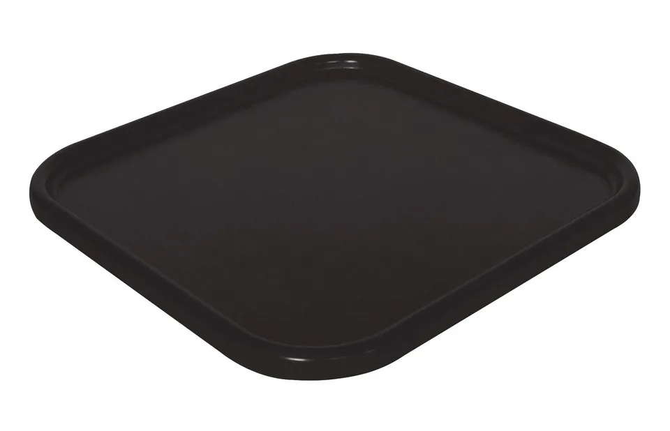 Mondelin Bac ciment carré noir 1 x 1 m
