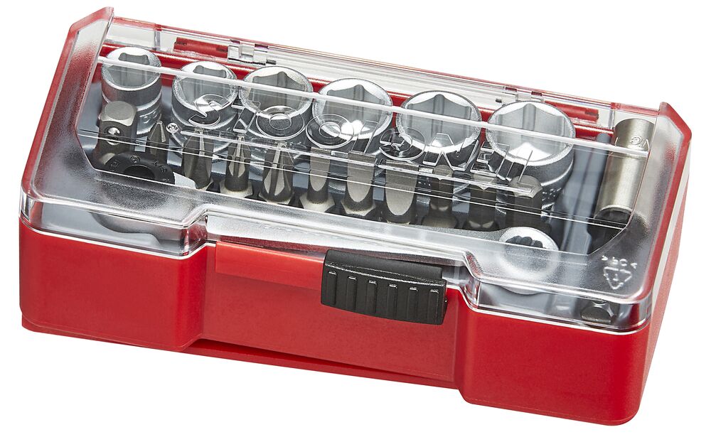 Teng Tools coffret douilles 1/4" 6 pans 19 pièces