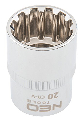 NEO TOOLS 08-592 douille 1/2" 20 mm spline