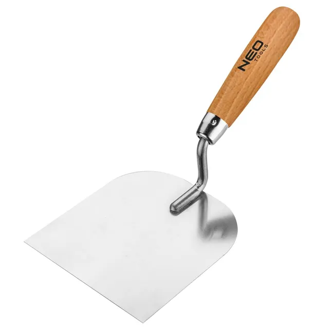 NEO TOOLS truelle fer à cheval 120 mm inox manche bois