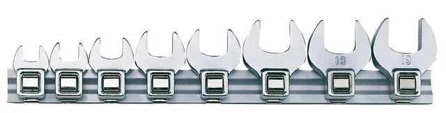 Teng Tools coffret clés crow foot 3/8" 8 pièces