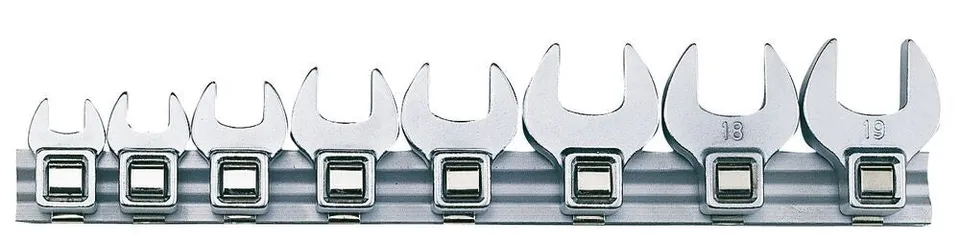 Teng Tools coffret clés crow foot 3/8" 8 pièces
