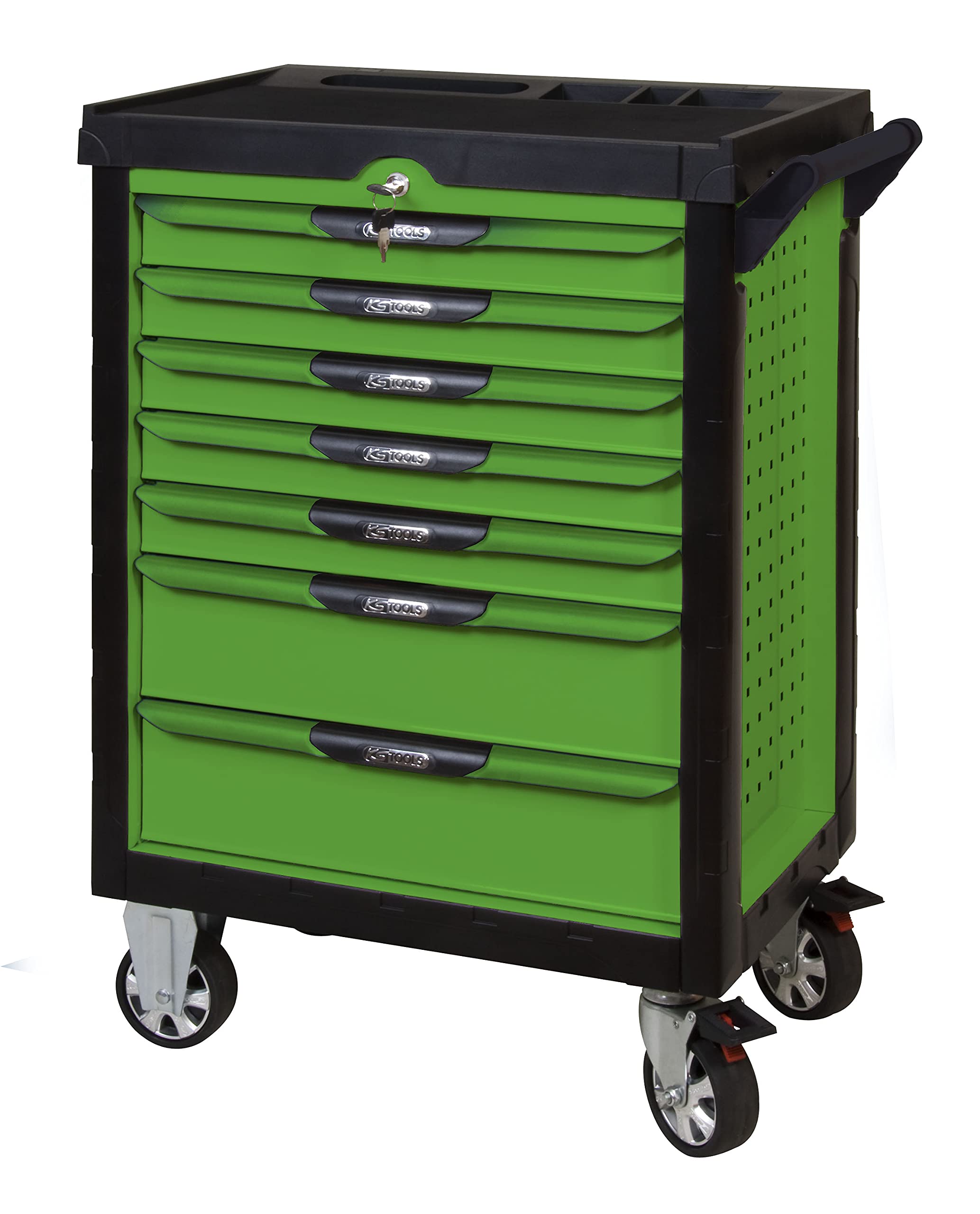 KS Tools Ultimate 804.0007 servante 7 tiroirs bleue inox