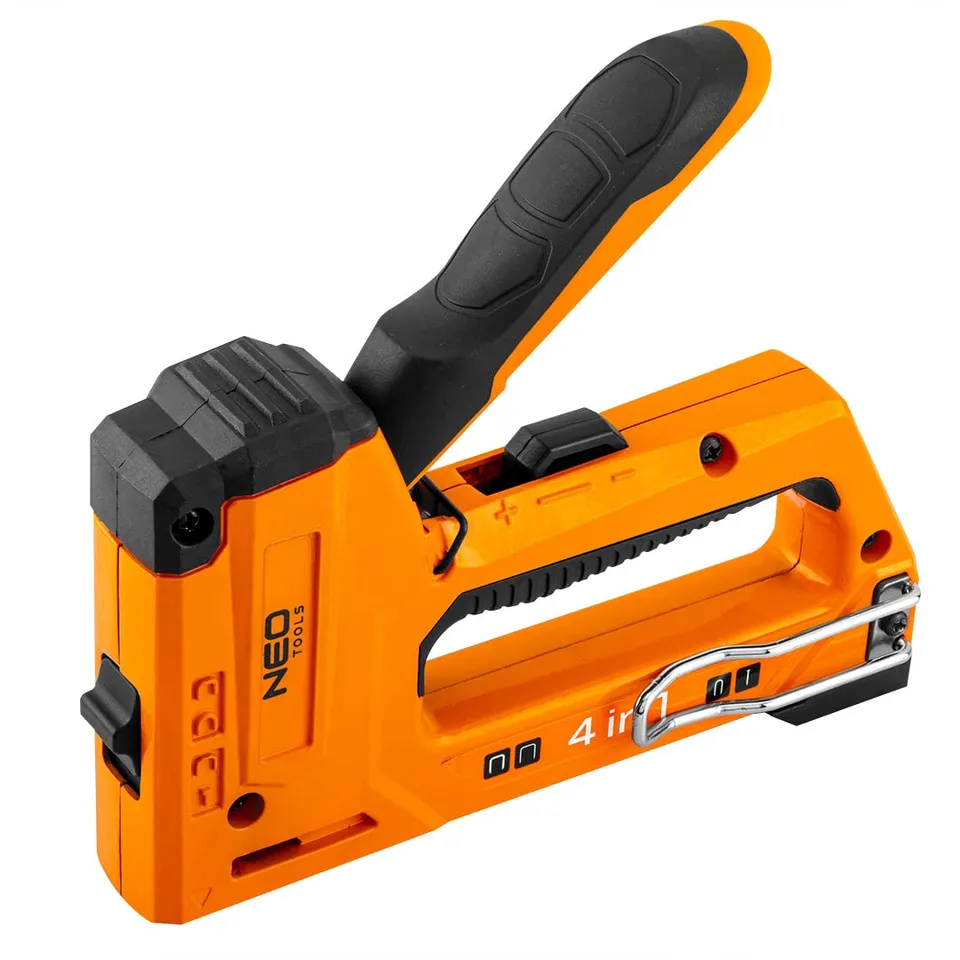 NEO TOOLS 16-030 Agrafeuse manuelle 4 en 1 6-14 mm alu