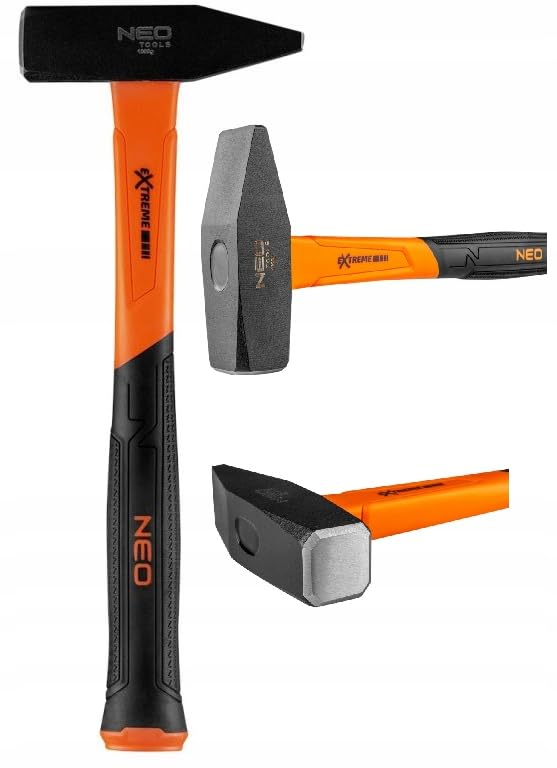 NEO TOOLS 25-147 marteau menuisier 1000 g manche orange