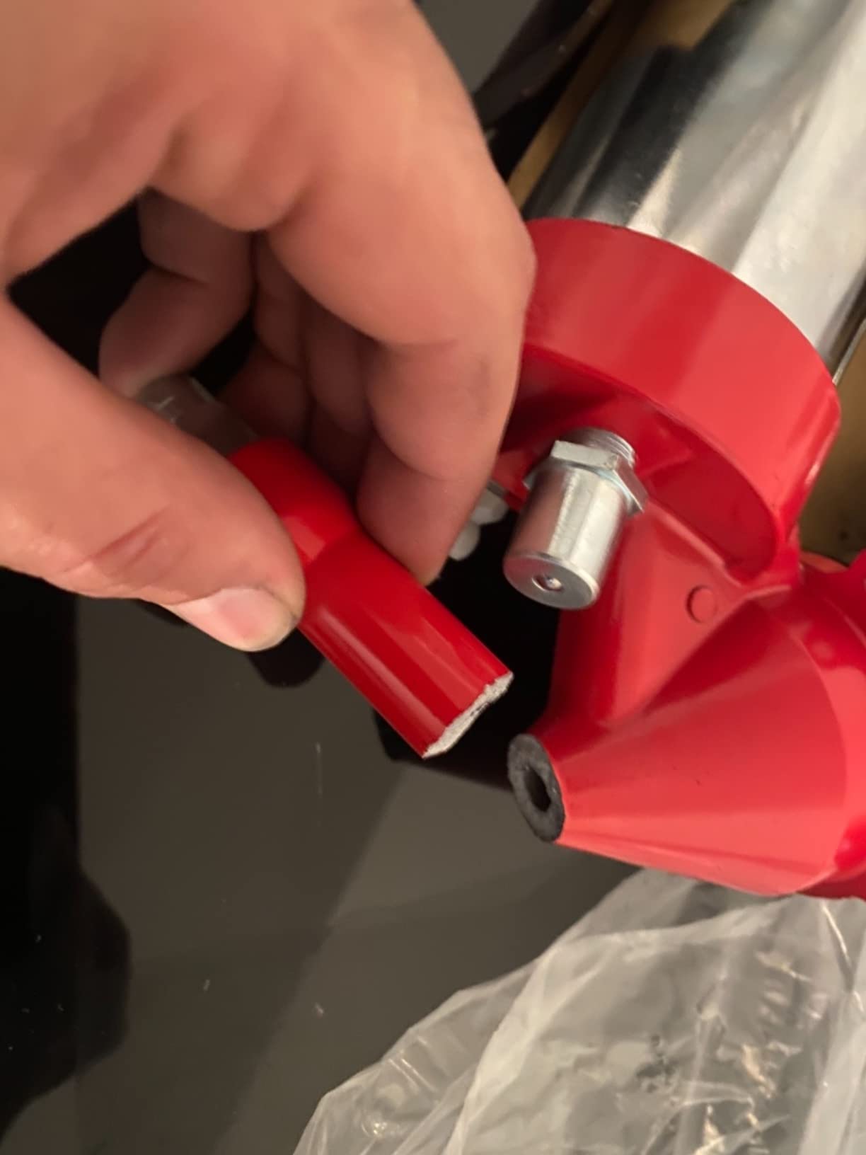 KS Tools 515.3900 pistolet à graisse pneumatique 400 mL