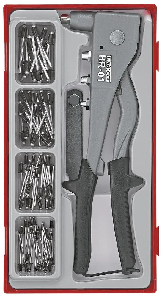 Teng Tools TT1 pince à riveter 81 pièces alu acier