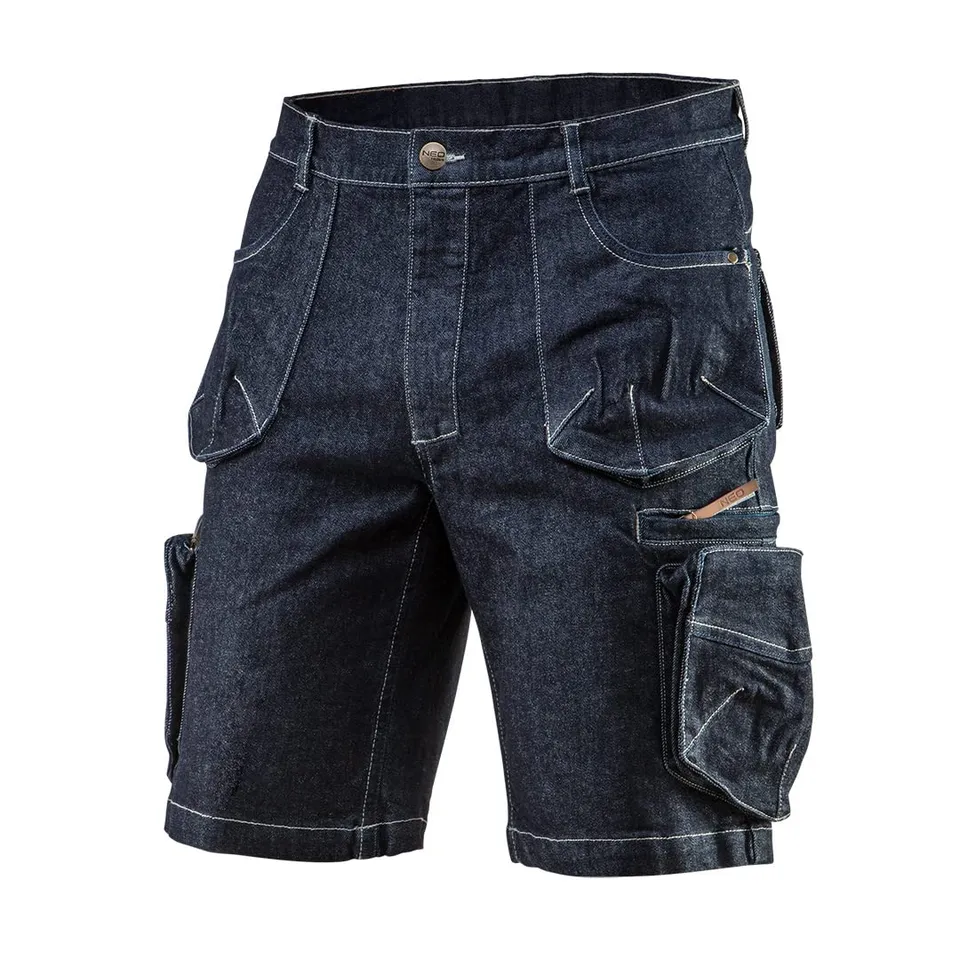 NEO Tools pantalon court travail camo coton renforcé