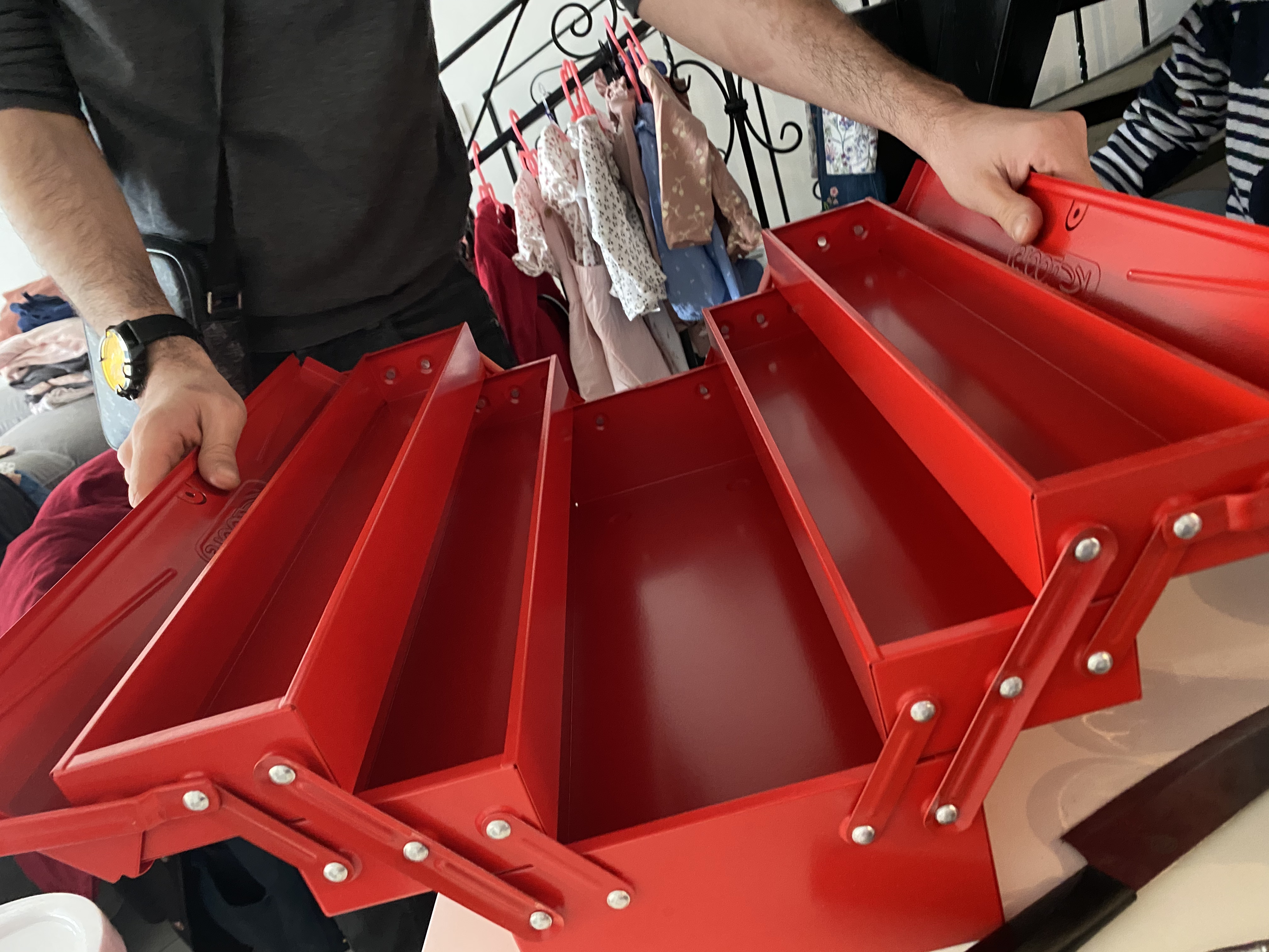 KS Tools 999.0125 caisse à outils métal 5 compartiments