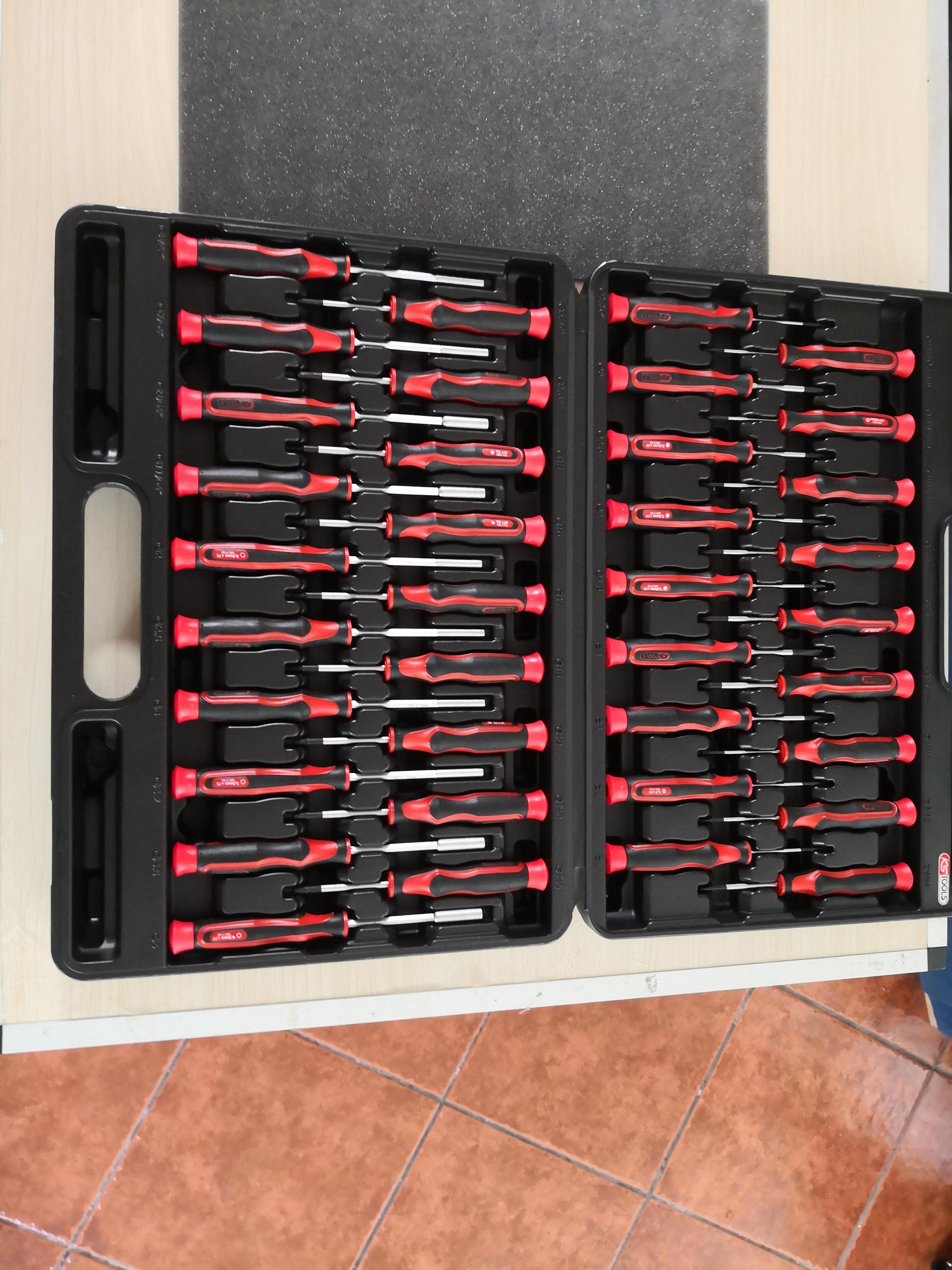 KS Tools 500.7150 mallette 37 tournevis électroniques