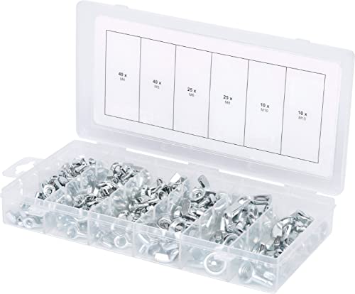 KS Tools 970.0470 assortiment écrous papillon 150 pcs