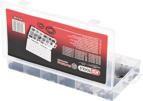 KS Tools 970.0180 Assortiment 225 Joints Toriques 3-22 mm