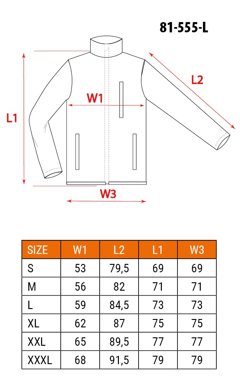 NEO TOOLS t-shirt haute visibilité homme avertissement