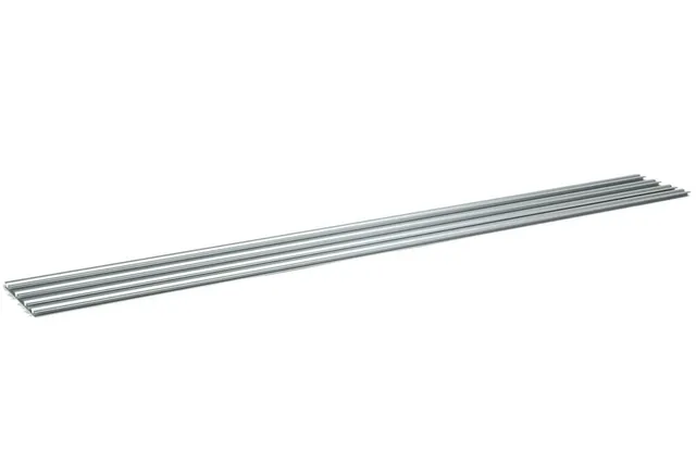 Teng Tools Rail Porte-Douilles Alu 1 m 4 Rails Clips