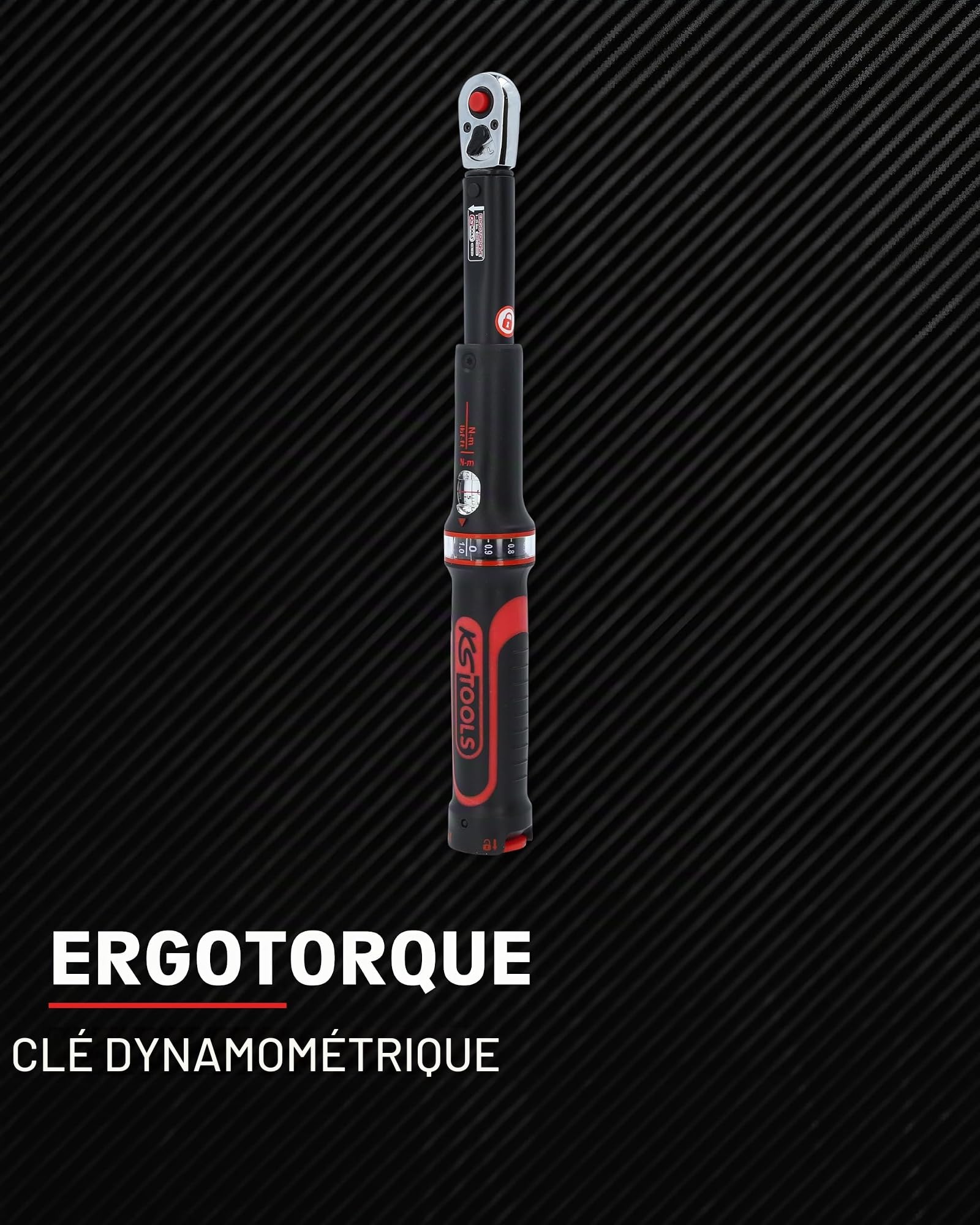 KS Tools 516.1512 ERGOTORQUE clé dynamométrique 5-25 Nm