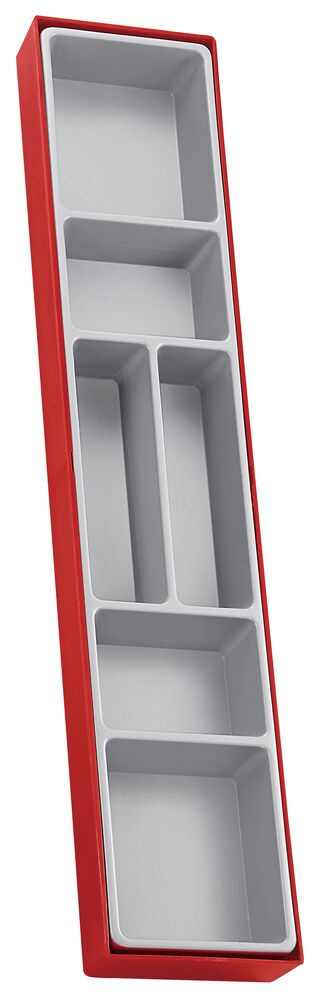Teng Tools TTX4 bac de rangement 6 cases plastique