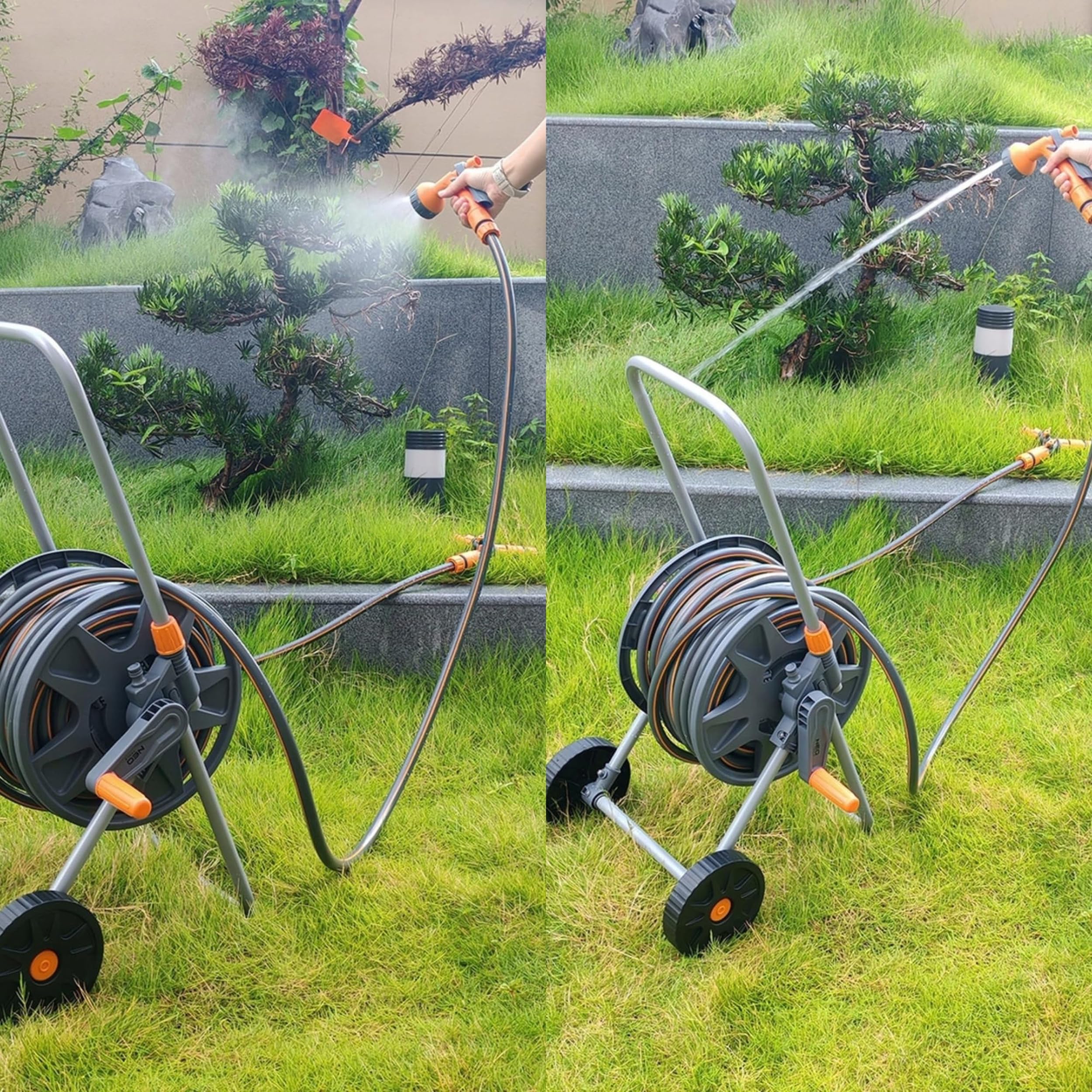 NEO TOOLS Kit irrigation mobile devidoir 30 m 6 jets