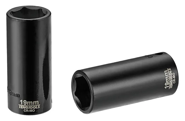 Teng Tools Douille longue à choc 3/8" 19 mm