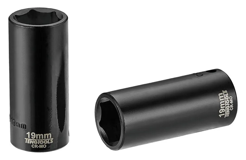 Teng Tools Douille longue à choc 3/8" 19 mm