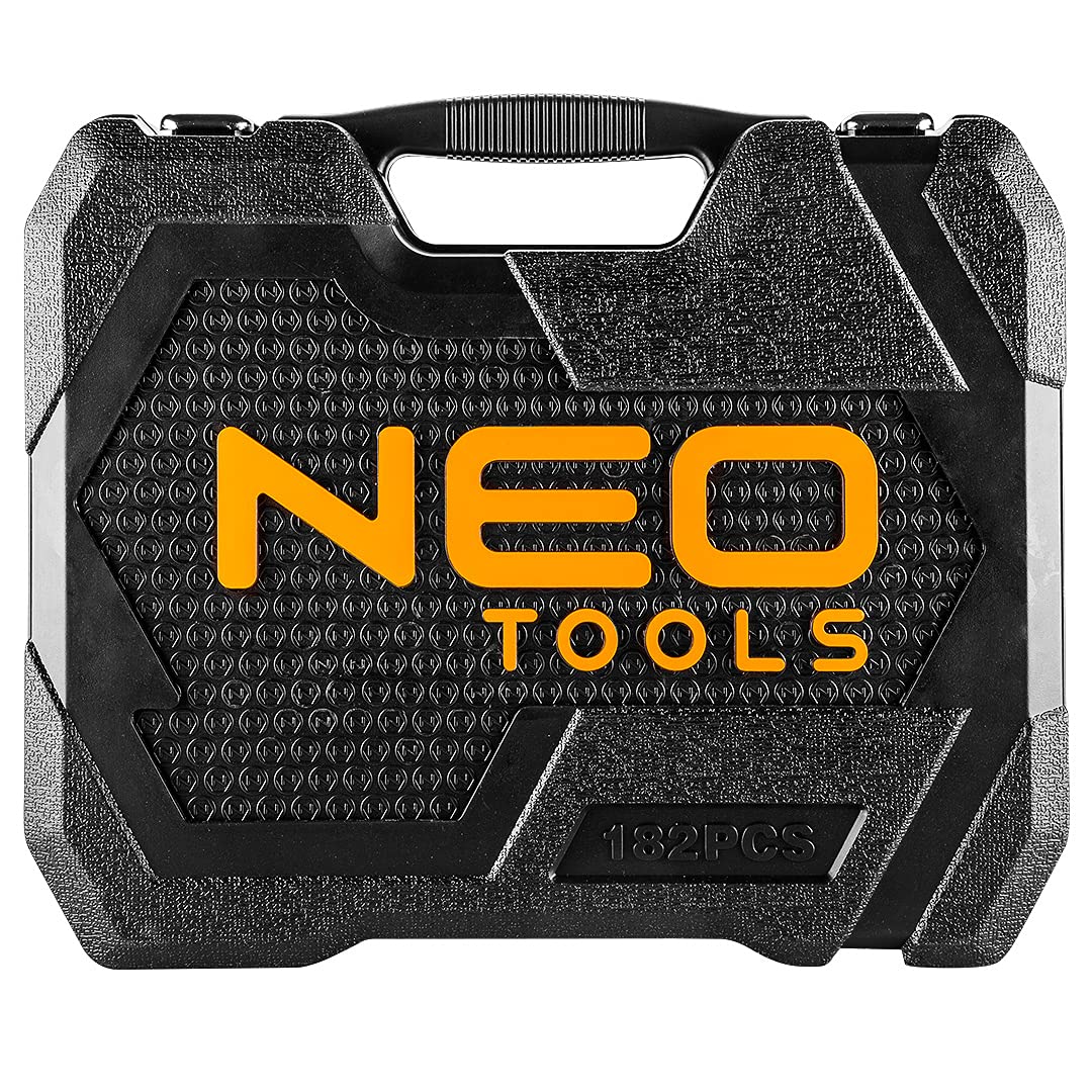NEO TOOLS 08-680 coffret douilles 182 pièces 1/4-1/2