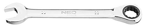 NEO TOOLS clé mixte à cliquet CrV 72 dents certifiée TÜV