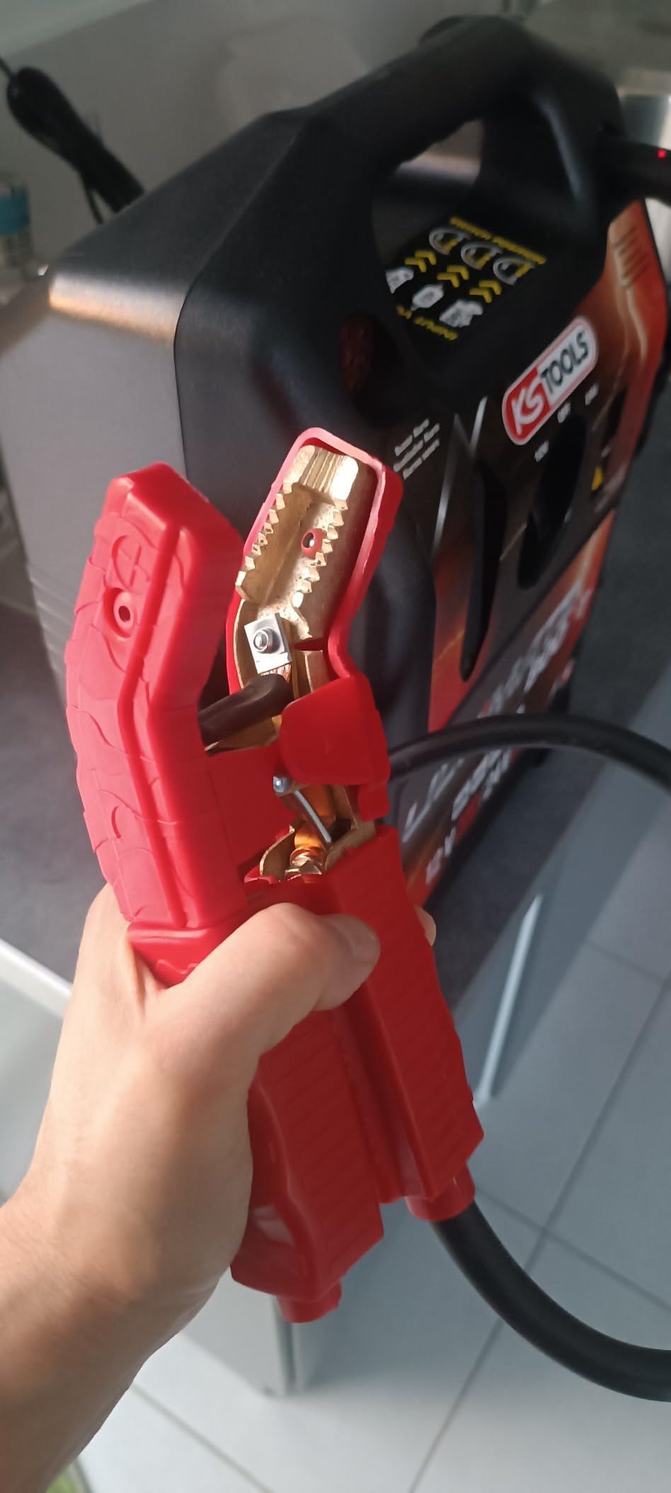 KS Tools 550.1820 booster batterie 12V/24V 5000A/2500A plomb