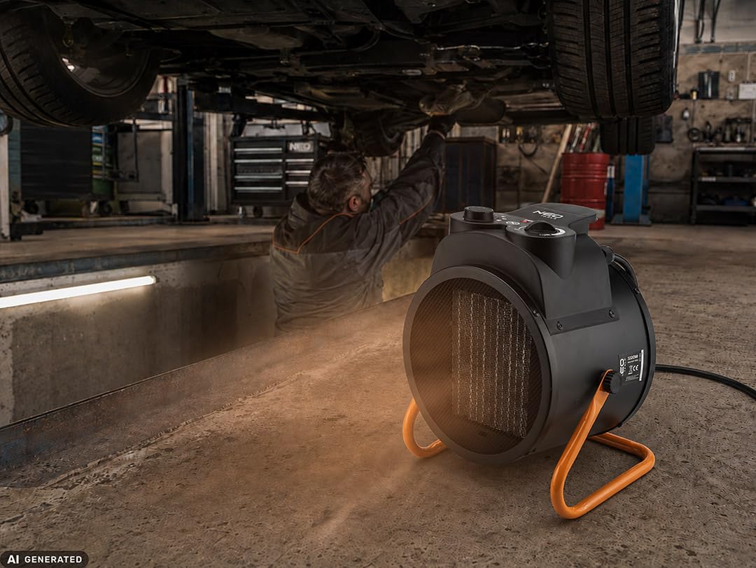 NEO TOOLS chauffage électrique PTC 5 kW céramique ventilateur