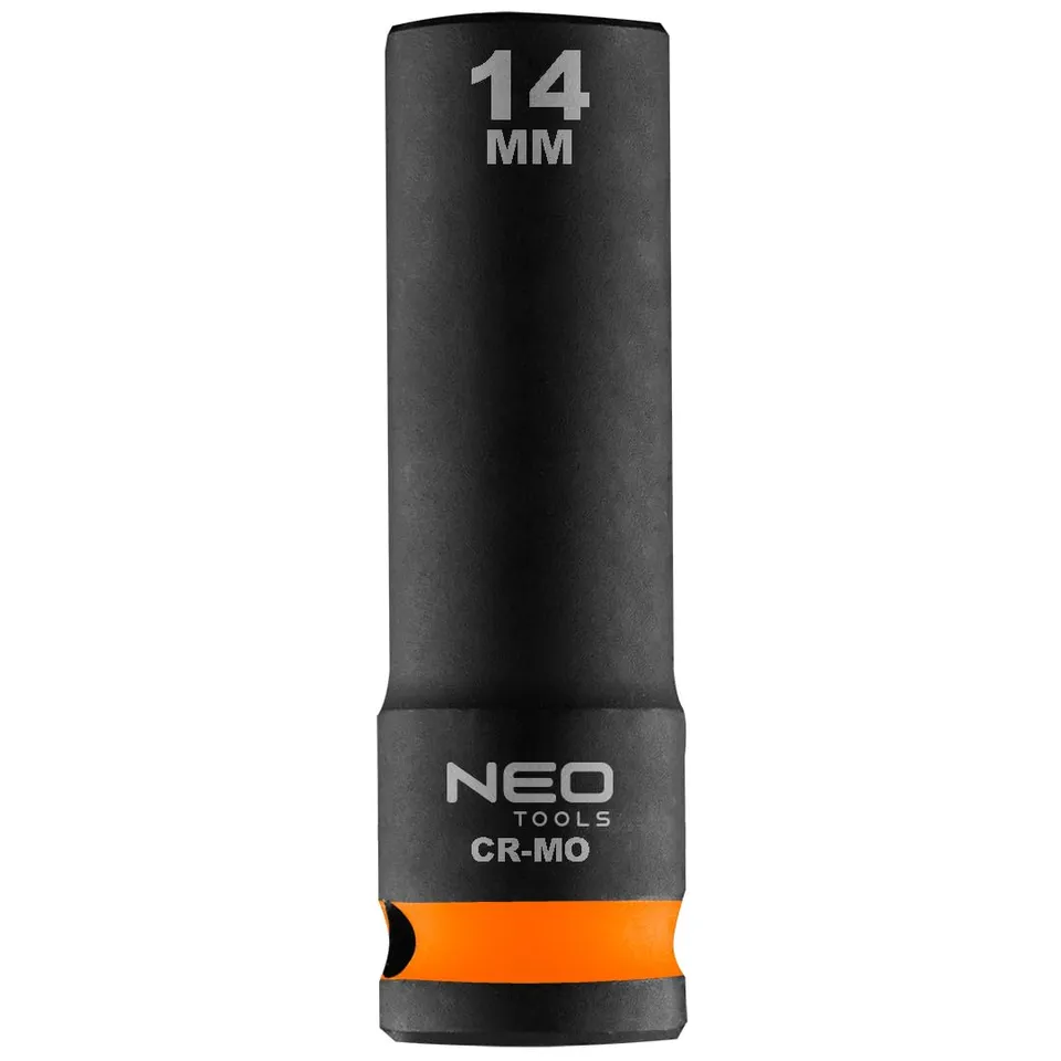 NEO TOOLS douille à choc longue 1/2" 14 mm Cr-Mo