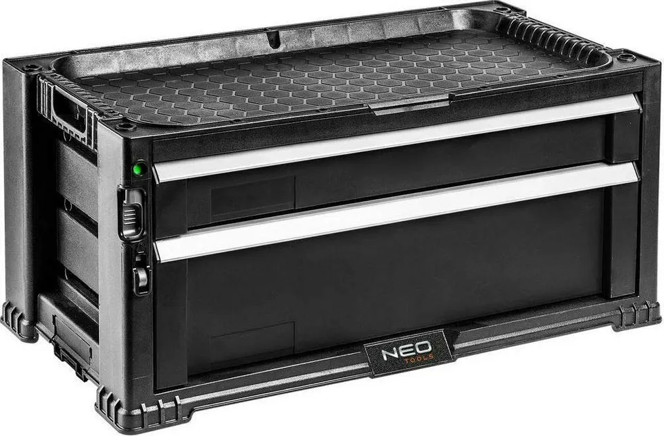 NEO TOOLS Servante atelier 2 tiroirs acier