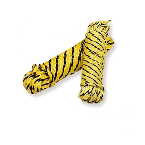 Mondelin cordage PP jaune 25 m diam.14 mm