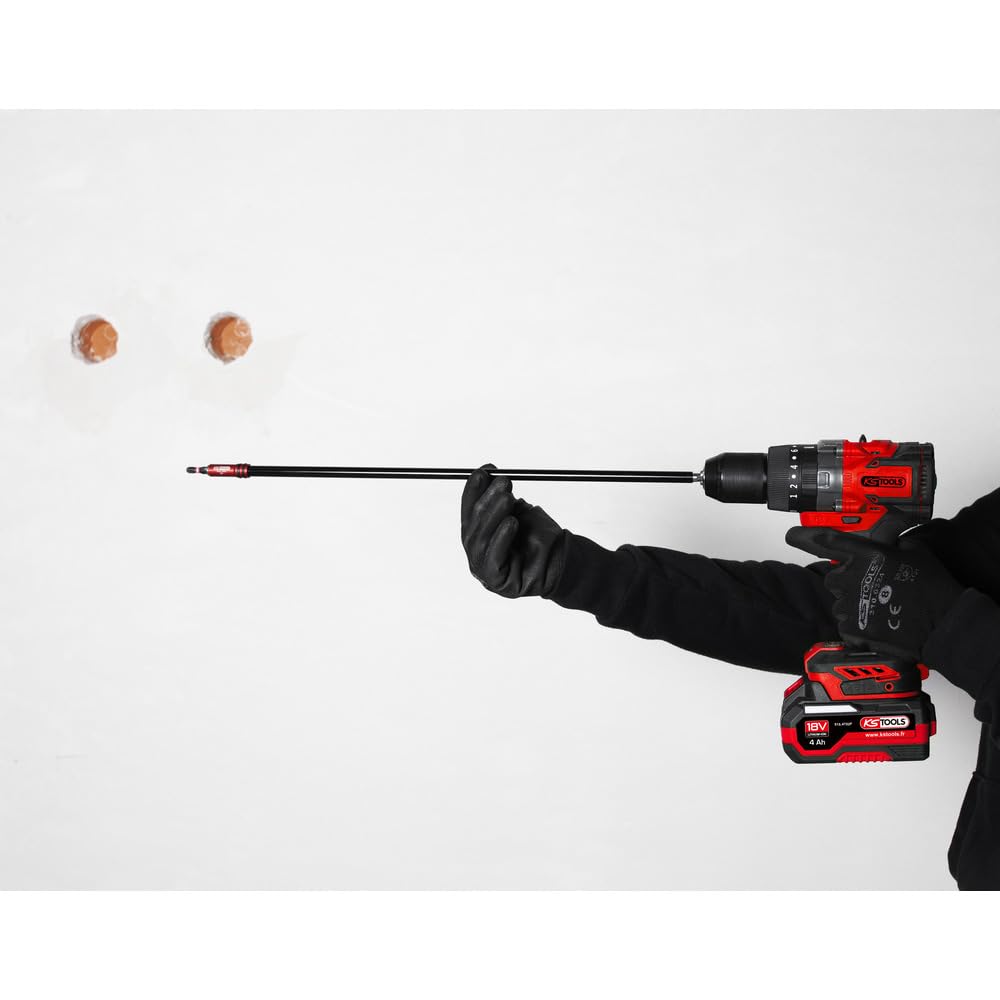 KS Tools 515.4730F perceuse visseuse 18V percussion coffret 2 batteries