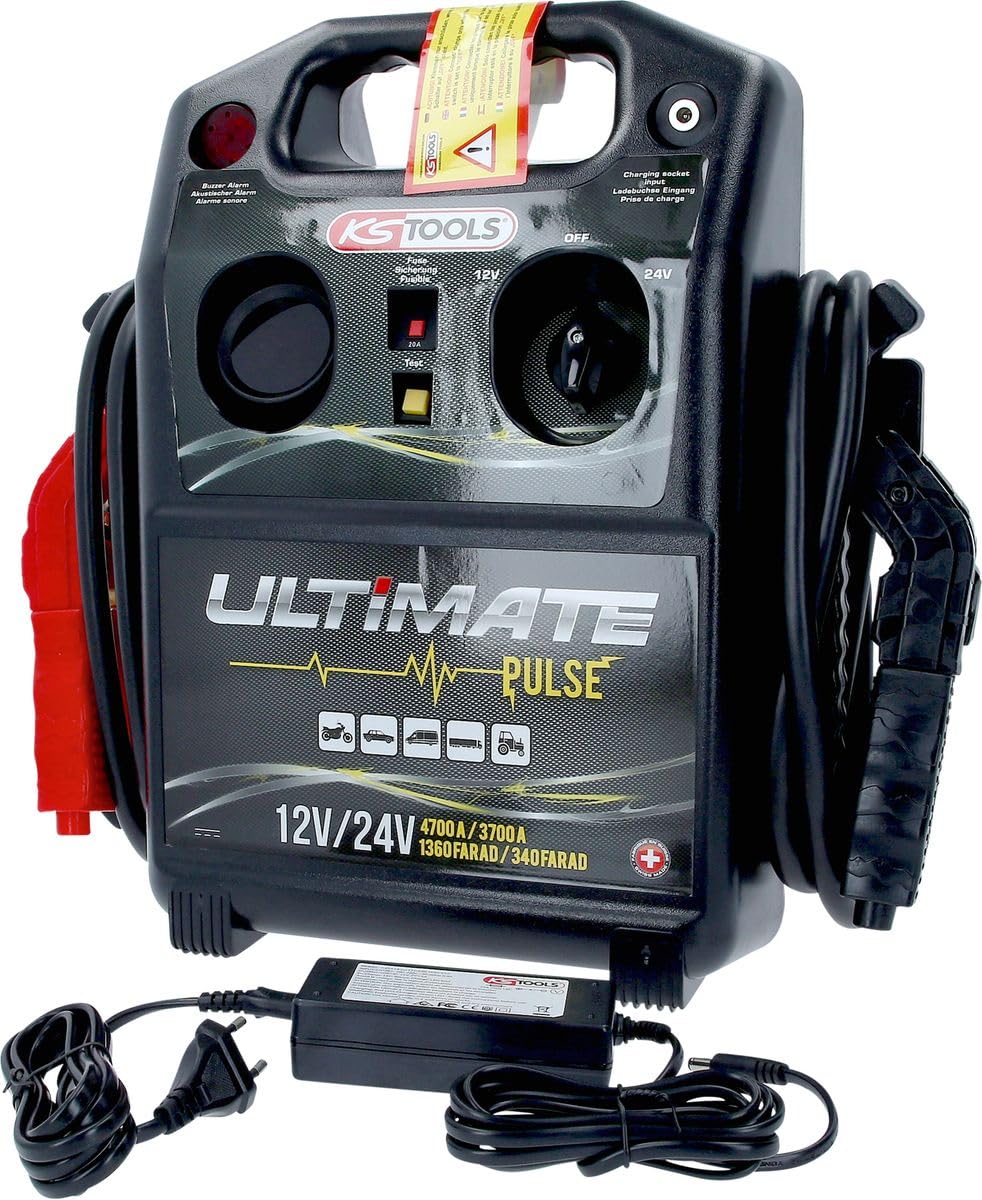 KS Tools 550.1820 booster batterie 12V/24V 5000A/2500A plomb