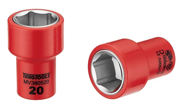 Teng Tools douille isolée 3/8" 20mm électricien