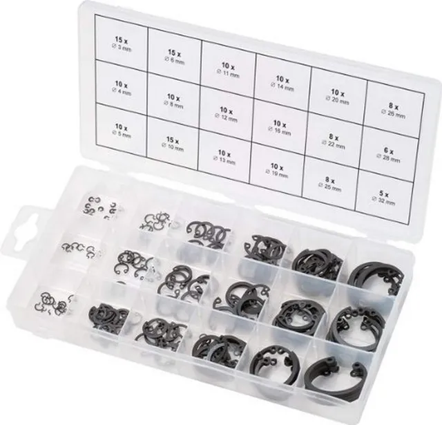 KS Tools 970.0090 assortiment circlips interne 180 pcs