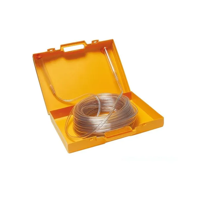 Mondelin Coffret Niveau à Eau Fioles 10 cm Tuyau 20 m