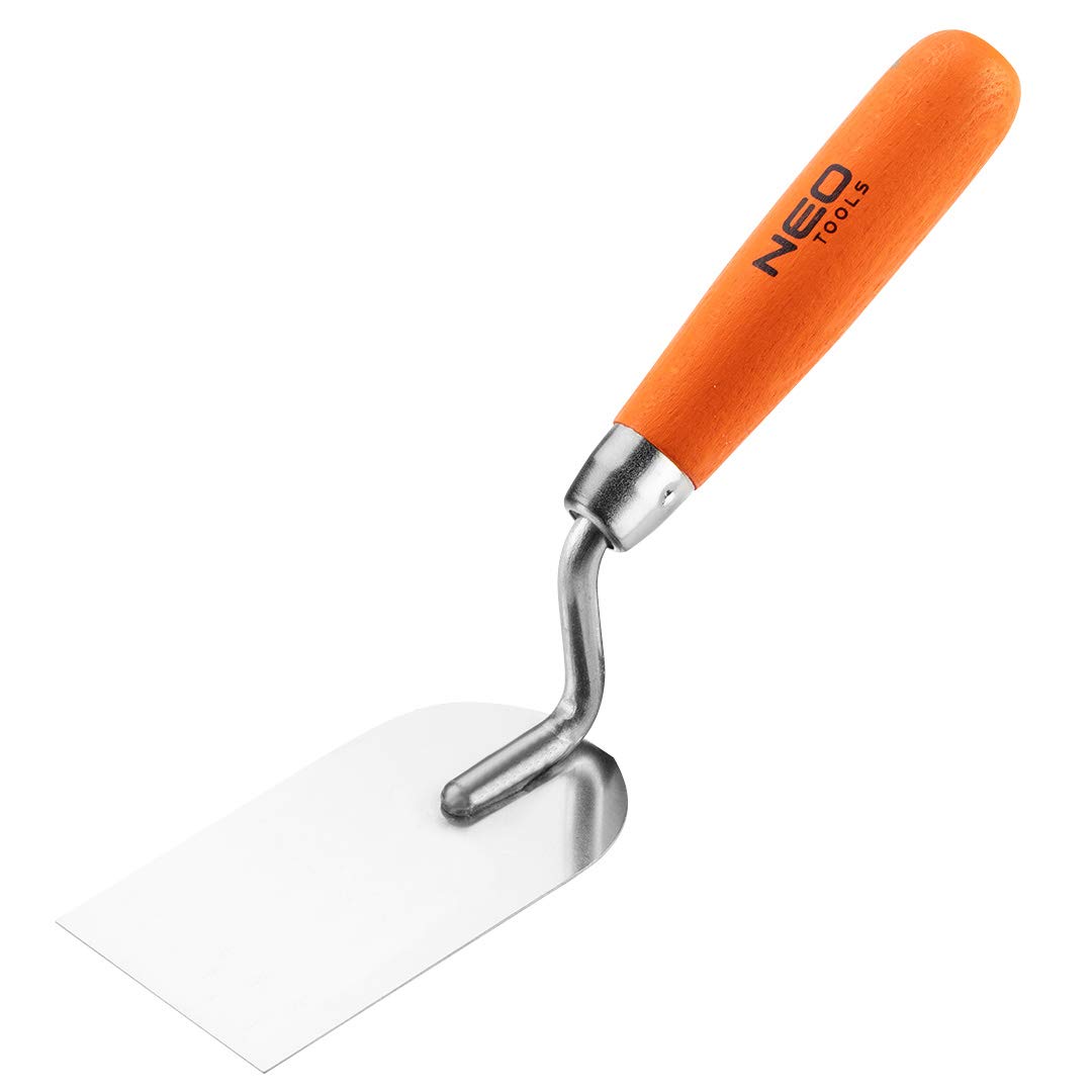 NEO TOOLS truelle fer à cheval 120 mm inox manche bois