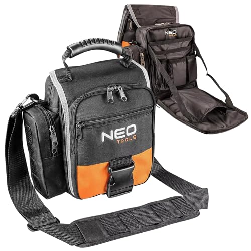 NEO TOOLS sac à outils monteur polyester 8 poches noir