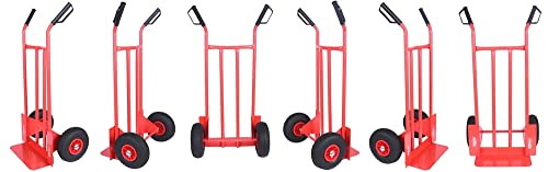 KS Tools 160.0225 diable à roues gonflables 250 kg acier