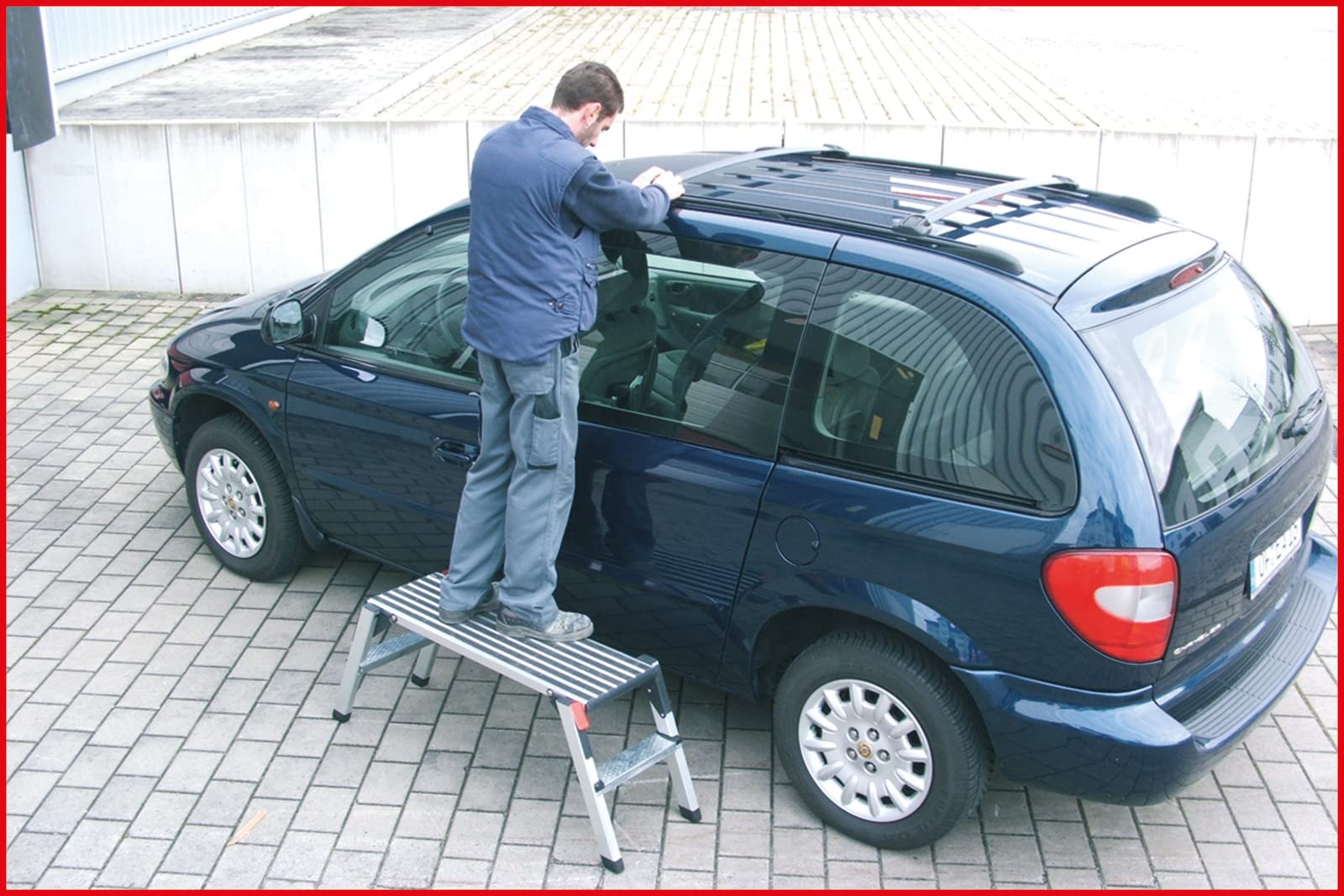 KS Tools 800.0960 marchepied aluminium pliable 150 kg