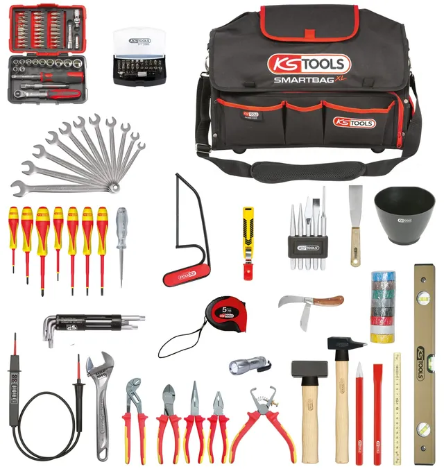 KS Tools 117.0138 composition outils électricien 138 pcs sac