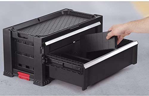 NEO TOOLS Servante atelier 2 tiroirs acier