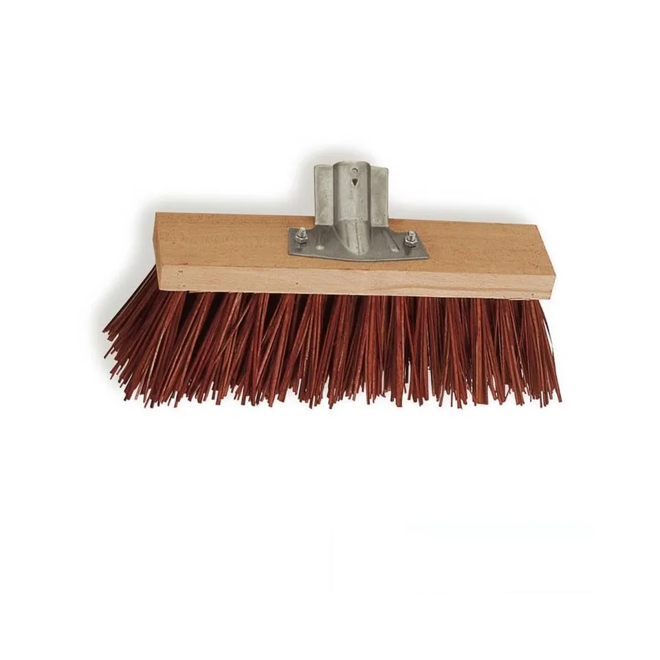 Mondelin balai cantonnier piassava rouge