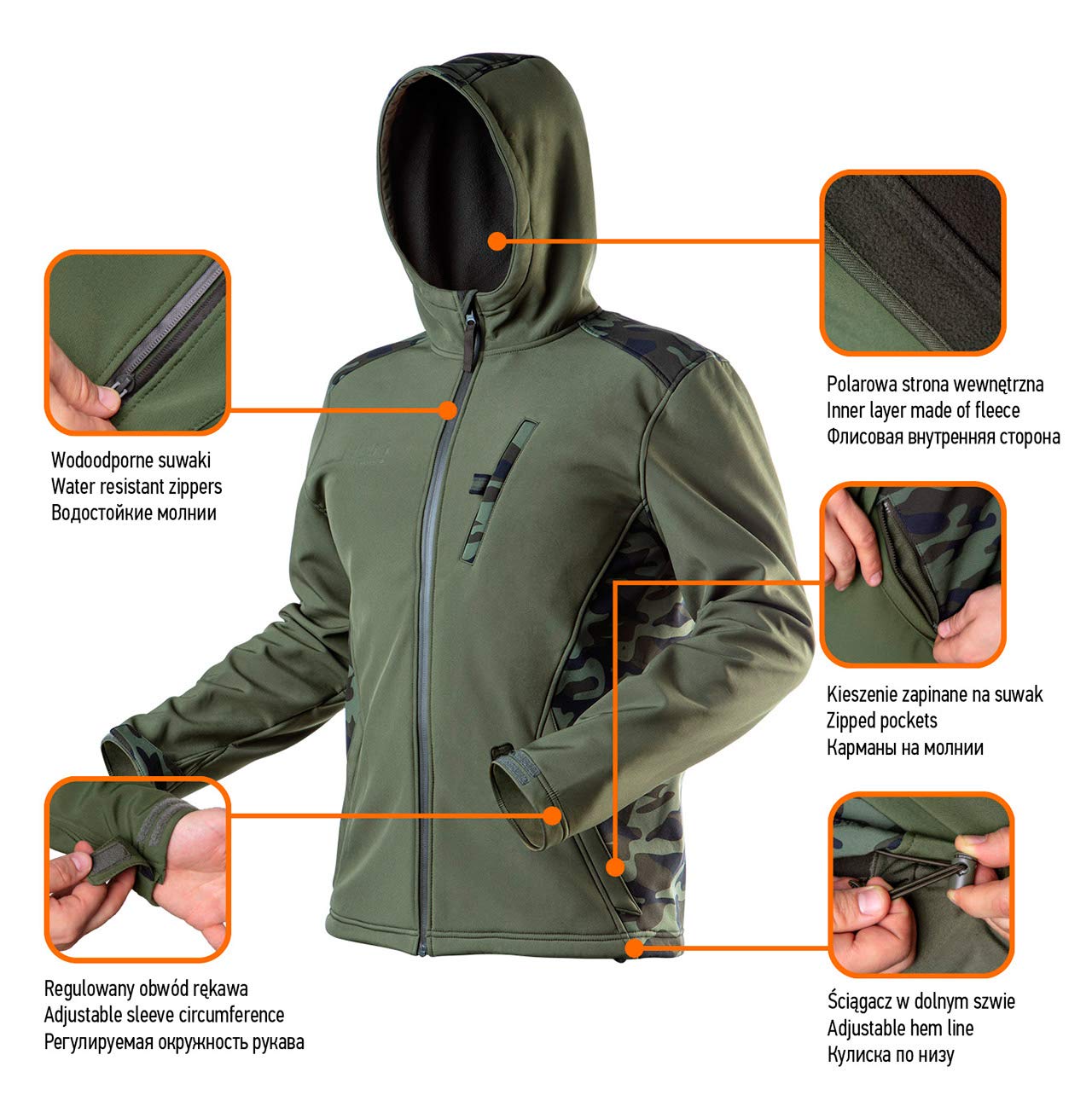 NEO TOOLS veste polaire homme XXL chaude
