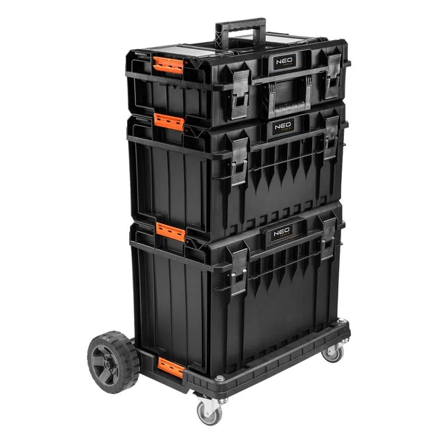 NEO TOOLS 84-259 Servante 6 casiers 150 kg orange