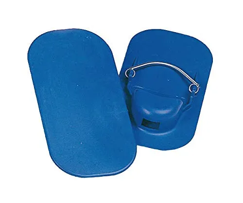 Mondelin Patins carreleur lisses bleus paire