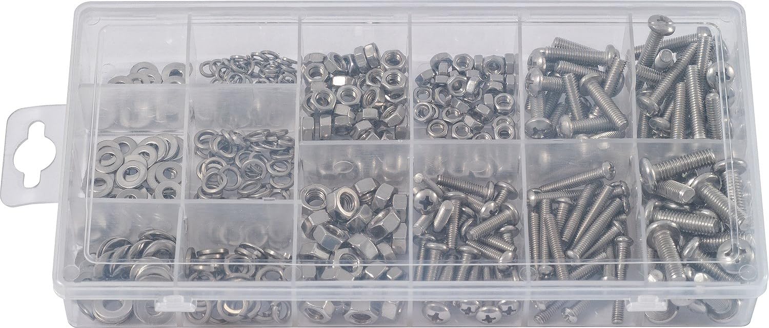KS Tools 970.0510 assortiment vis inox 475 pcs atelier