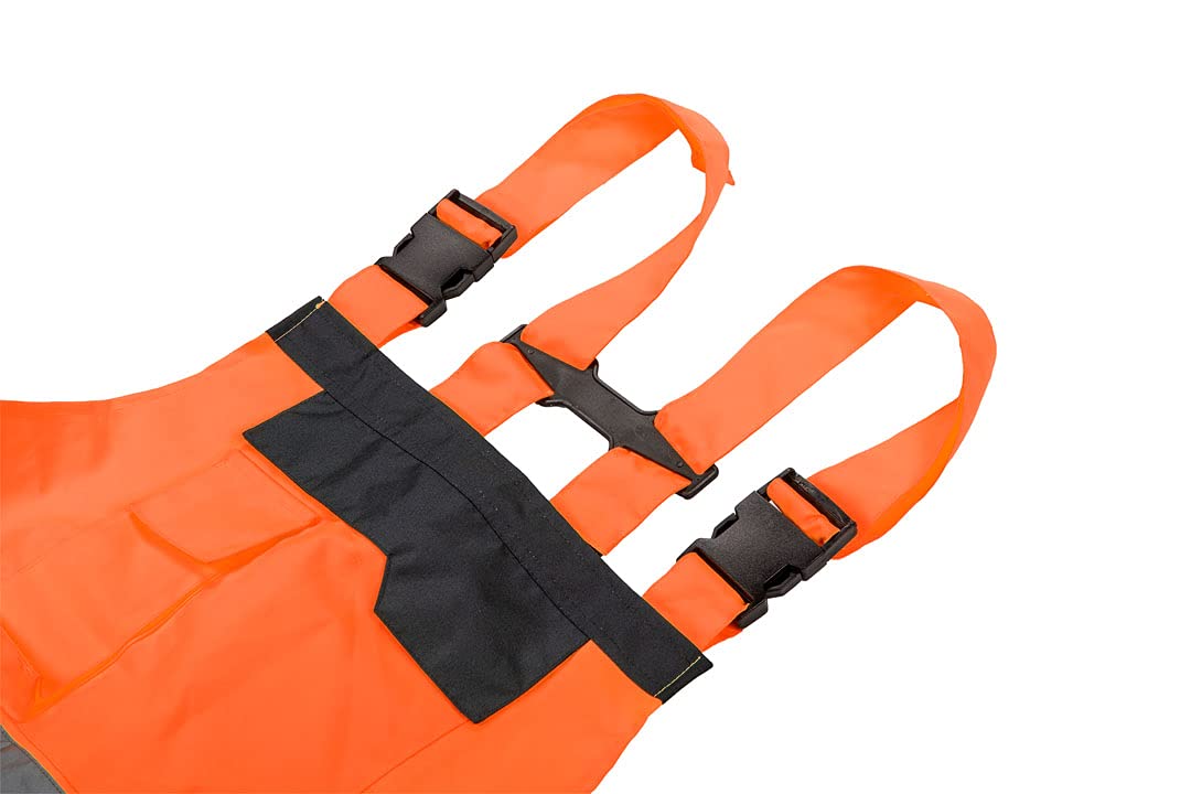 NEO TOOLS salopette de travail imperméable orange L